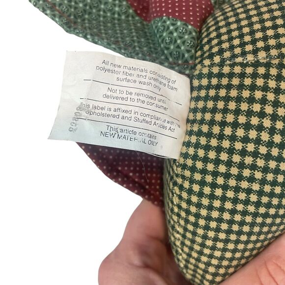 VTG Calico Crafts Thanksgiving Patchwork Stuffed Turkey Tabletop Decor - Picture 10 of 11